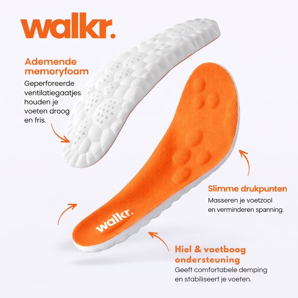 Walkr® – Comfort zooltjes voor elke stap